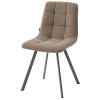 Стул CHILLI SQUARE 355А-04, ткань/ латте каркас М-City