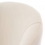 Стул-полукресло Emil кремовый с золотыми ножками Стул-полукресло Emil кремовый с золотыми ножками