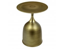 Кофейный столик Stupa 40x54см, латунь, металл