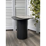 Стол кофейный ARVID PANDORA  керамика на стекле/ окрашенный МДФ / темно-серый МДФ каркас ®DISAUR