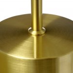 Кофейный столик Solid диам.40см x 58см, золотой, металл