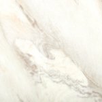 Стол Liverpool диам.100см, керамогранит белый мрамор с золотистыми ножками