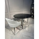 Стул обеденный Берклей D-1202D, серый/хром