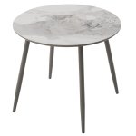 Стол МИЛТОН D89 PANDORA LIGHT, керамика / ЛАТТЕ каркас М-City