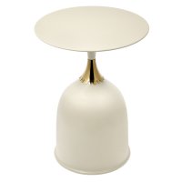 Кофейный столик Stupa 40x54см, белый, металл