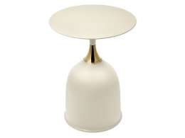 Кофейный столик Stupa 40x54см, белый, металл