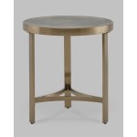 Журнальный столик Адриана 50*50 см серая керамика