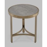 Журнальный столик Адриана 50*50 см серая керамика