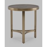 Журнальный столик Адриана 50*50 см серая керамика