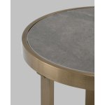 Журнальный столик Адриана 50*50 см серая керамика