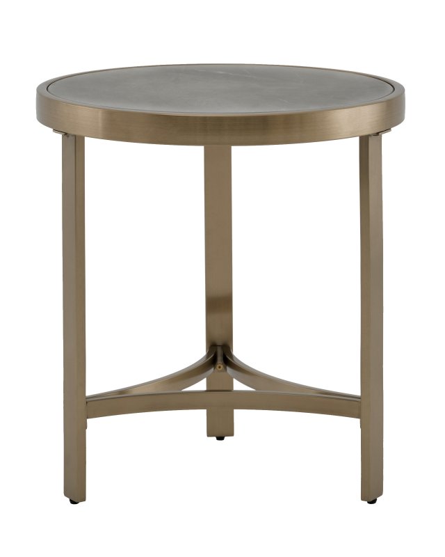 Журнальный столик Адриана 50*50 см серая керамика