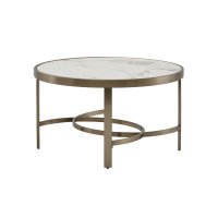 Журнальный столик Адриана 80*80 см светлая керамика