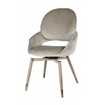 Стул обеденный Виола BS1377-BG-4, бежевый/орех