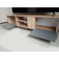 Тумба ТВМ-5 дуб крафт золотой/серый графит