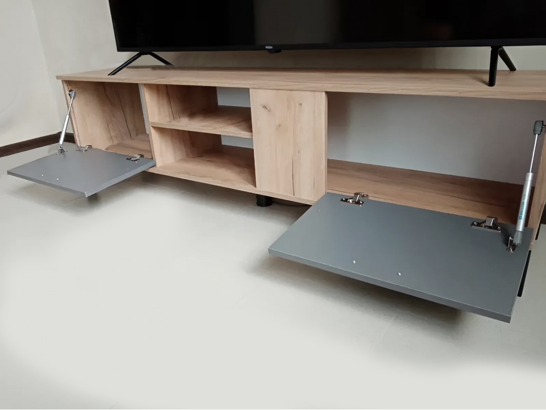 Тумба ТВМ-5 дуб крафт золотой/серый графит