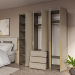 Шкаф распашной Фиеста Л 2000 Кашемир