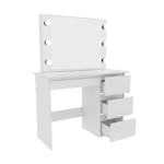 Стол косметический с подсветкой Сура 900х1360х400 Белый