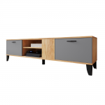 Тумба ТВМ-5 дуб крафт золотой/серый графит