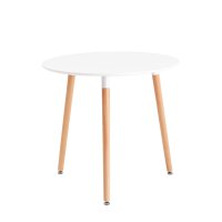 Стол круглый EAMES DST NEW D80 белый