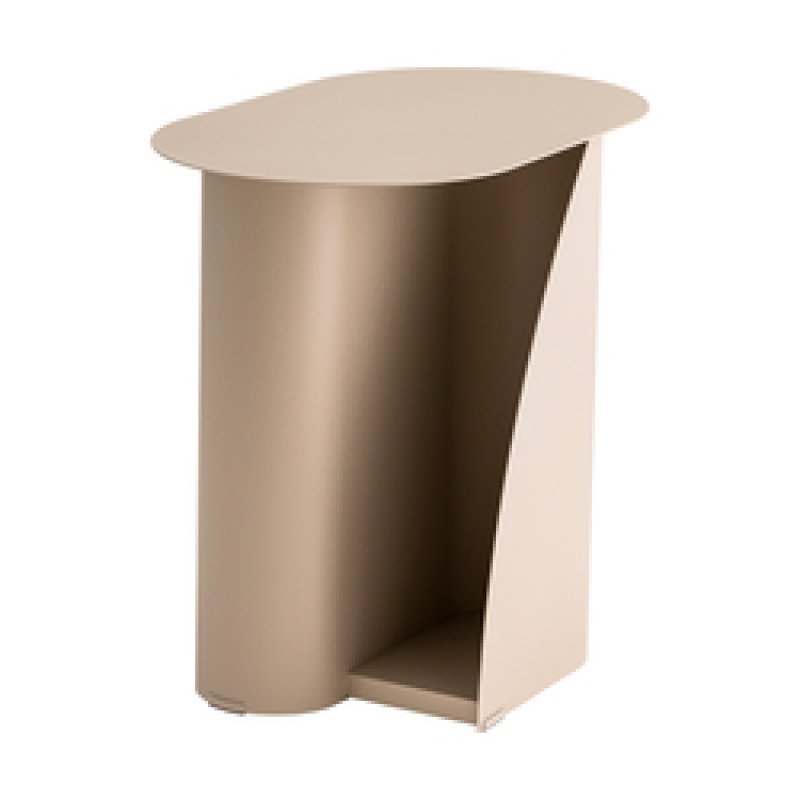 Журнальный столик Yvaine металл бежевый