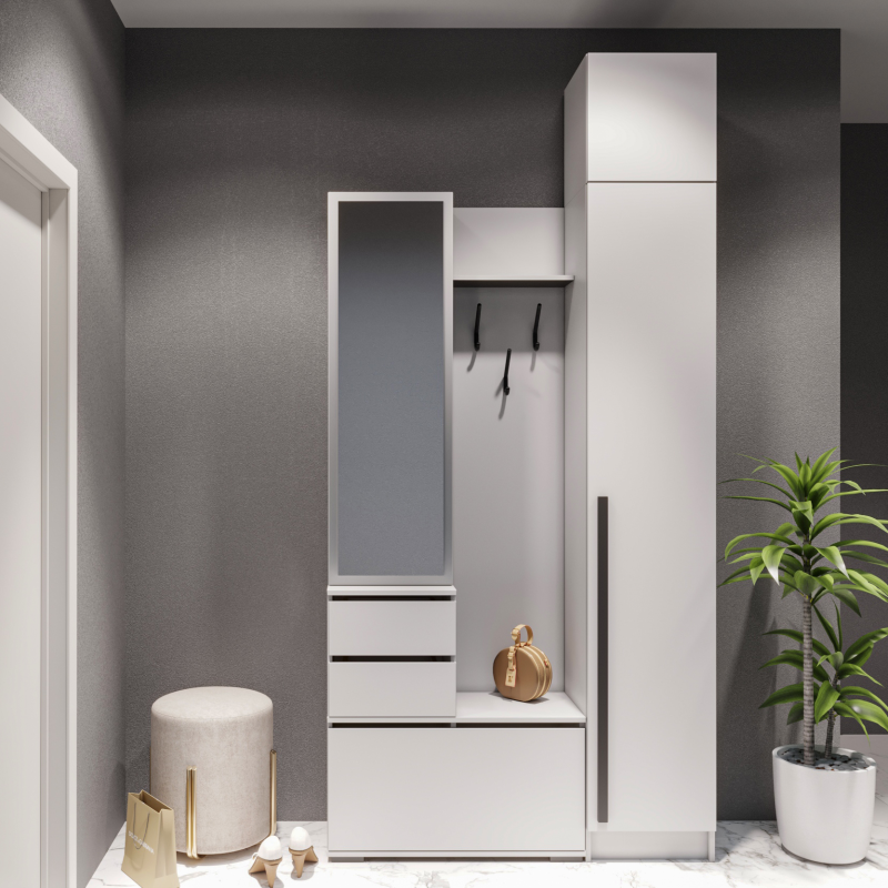 Антресоль Бостон А400 (400х400х350) белый