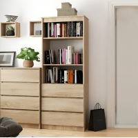 Стеллаж Сура (3 ящ)  600х2100х320 Сонома