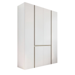 Шкаф распашной Сура 2 (1200х2100х480) Белый/сонома