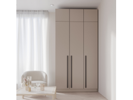 Антресоль  Бостон 1200*400*520 (Бежевый / Глиняно серый)