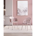 Стул Takeo пластик нежно-розовый