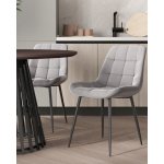 Стул Флекс N велюр велютто серый