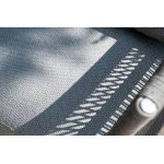 "Лугано" лаунж-зона 5-местная плетеная из роупа (веревки), каркас алюминиевый темно-серый, роуп темно-серый