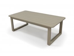 "Прато" журнальный столик из алюминия