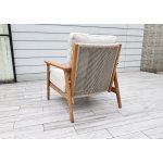 "Копенгаген" лаунж-зона 5-местная плетеная из роупа, каркас тик, цвет бежевый "Копенгаген" лаунж-зона 5-местная плетеная из роупа, каркас тик, цвет бежевый