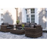 "Палермо" лаунж-зона из искусственного ротанга, цвет соломенный "Палермо" лаунж-зона из искусственного ротанга, цвет соломенный