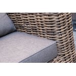 "Палермо" лаунж-зона из искусственного ротанга, цвет соломенный "Палермо" лаунж-зона из искусственного ротанга, цвет соломенный
