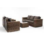 "Палермо" лаунж-зона из искусственного ротанга, цвет соломенный "Палермо" лаунж-зона из искусственного ротанга, цвет соломенный