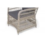 "Цесена" кресло плетеное из искусственного ротанга, цвет бежевый "Цесена" кресло плетеное из искусственного ротанга, цвет бежевый