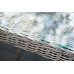 "Фредо" обеденная группа плетеная, цвет бежевый