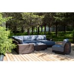"Капри" трансформирующаяся лаунж-зона из искусственного ротанга, цвет коричневый
