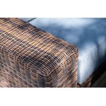 "Капри" трансформирующаяся лаунж-зона из искусственного ротанга, цвет коричневый