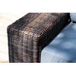 "Капри" трансформирующаяся лаунж-зона из искусственного ротанга, цвет коричневый