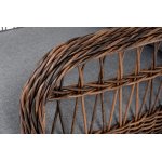 "Цесена" кресло плетеное из искусственного ротанга, цвет коричневый "Цесена" кресло плетеное из искусственного ротанга, цвет коричневый