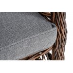 "Цесена" кресло плетеное из искусственного ротанга, цвет коричневый "Цесена" кресло плетеное из искусственного ротанга, цвет коричневый