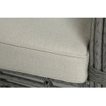 "Ницца" кресло из искусственного ротанга, цвет серый "Ницца" кресло из искусственного ротанга, цвет серый