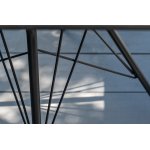 "Конте" интерьерный стол из HPL 70x70см, цвет "серый гранит"