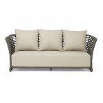 "Валенсия" диван из искусственного ротанга трехместный, цвет серый "Валенсия" диван из искусственного ротанга трехместный, цвет серый