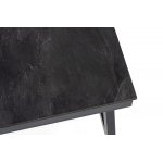 "Рио" стол из HPL 130х90см, цвет столешницы "серый гранит"