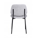 Стул обеденный Patrys светло-серый шенилл 4 шт.