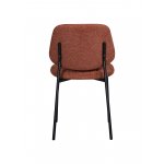 Стул обеденный Patrys терракот рогожка 4 шт.