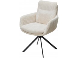 Стул DAREM Белый вельвет Davis lincoln-03n / черный каркас, ®DISAUR